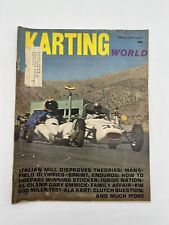 Karting World Magazine December 1964 Volume 6 Number 10 Go Cart Vintage