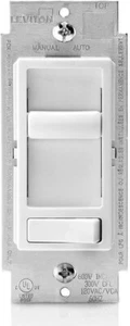 Leviton SureSlide Dimmer Switch for LED, Halogen & Incandescent Bulbs, White - Picture 1 of 17