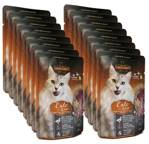Leonardo Ente + Käse, 16x85g Nassfutter für Katzen im Frischebeutel - Bild 1 von 2