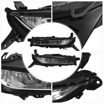 Pair Front LED DRL Fog Light For Lexus RX350 RX450h 2020-2022 F Sport Left&Right Foto 1 de 4