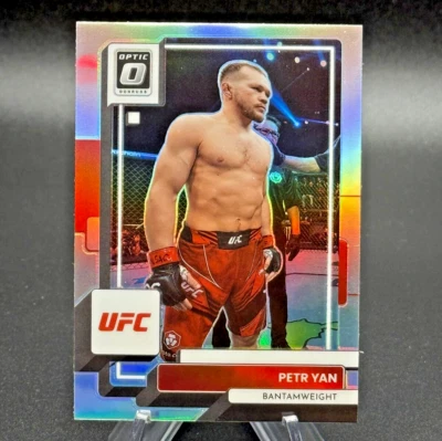 Petr Yan 2023 Panini Donruss Optic UFC Silver Holo Prizm #99 Bantamweight MMA - Image 1 of 2