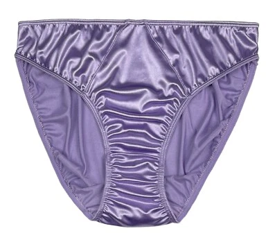 Second Skin Satin Hipster Panty Lavender S - Image 1 of 2