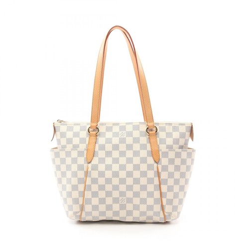 LOUIS VUITTON（LV） Borsa a tracolla Louis Vuitton Totally PM N51261 Damier Azur tela pelle LV
