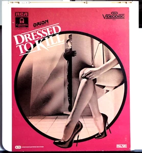 Vintage CED Videodisc DRESSED TO KILL 43502 VGC Free Delivery - Picture 1 of 2