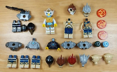 Lego Legends of Chima Mini Figura Piezas y Accesorios Lote Eris Rawsom Lagravis Foto 1 de 4
