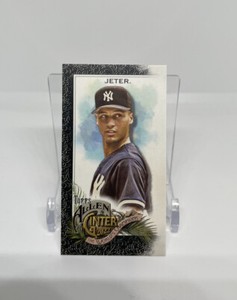 Derek Jeter 2022 Topps Allen & Ginter Mini Black Border #146