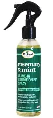 Difeel Rosmarin & Minze Leave-In Conditioning Spray 6oz Sonderpreis