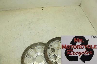 Suzuki TL1000R 1998 OEM ROTORES DE FRENO DELANTEROS IZQUIERDO DERECHO DISCOS B53D Foto 1 de 4