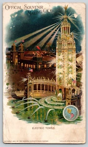 Postcard - 1901 Pan American Exposition Buffalo - Electric Tower - Picture 1 of 2
