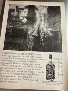 1957 Original Print Ad Of Jack Daniel’s Tennessee Whiskey Bar Decor - Picture 1 of 4