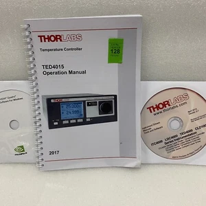 Thorlabs Temperature Controller TED4015 Operation Manual  - Picture 1 of 4