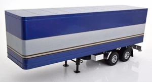1:18 Road Kings Semi-Trailer bluemetallic/silver - Picture 1 of 5