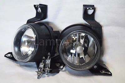 Glass Lens Driving Fog Light Lamps w/2 Light Bulbs One Pair Fit 2001-2005 Beetle - Image 1 of 3
