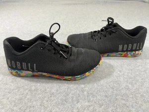 NOBULL Mens Size 10 Black Confetti Bottom Super Fabric Outwork Training Shoe - Picture 1 of 10