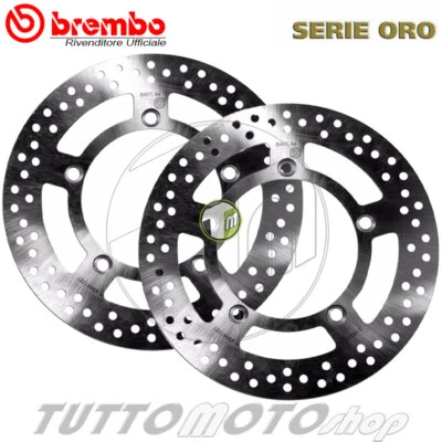Kit Dischi Anteriori SUZUKI AN Burgman 650 2008 2009 2010 2011 2012 AN650 Brembo - Immagine 1 di 4