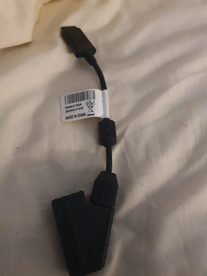 Genuine Samsung - OEM - BN39-01154A - LED LCD  TV Scart Adaptor - Image 1 of 1