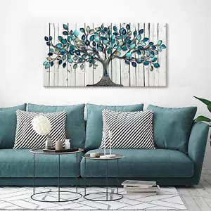 CHATYOUNG Wall Art for Bedroom - Modern Paintings Wall Pictures Green Tree of... - Picture 1 of 6