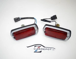 Datsun 240Z 260Z 280Z 1970-78 Side Marker Lights Red Pair New 544 - Picture 1 of 1