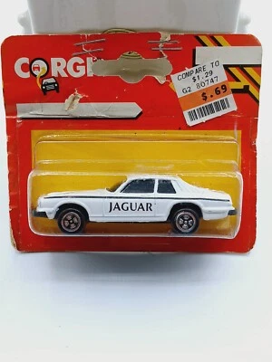 Vintage 1986 Corgi Juniors Jaguar XJS White MOC NIP  - Image 1 of 4