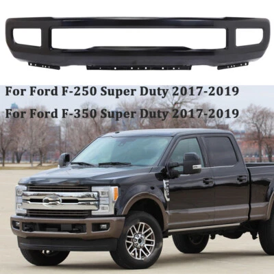 Front Bumper For Ford F250 F350 2017-2019 Super Duty W/ Or W/ Fog Lamps Holes - Imagem 1 de 4