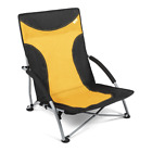 Kampa Sandy Low Level Beach & Camping Chair - Sunset Yellow