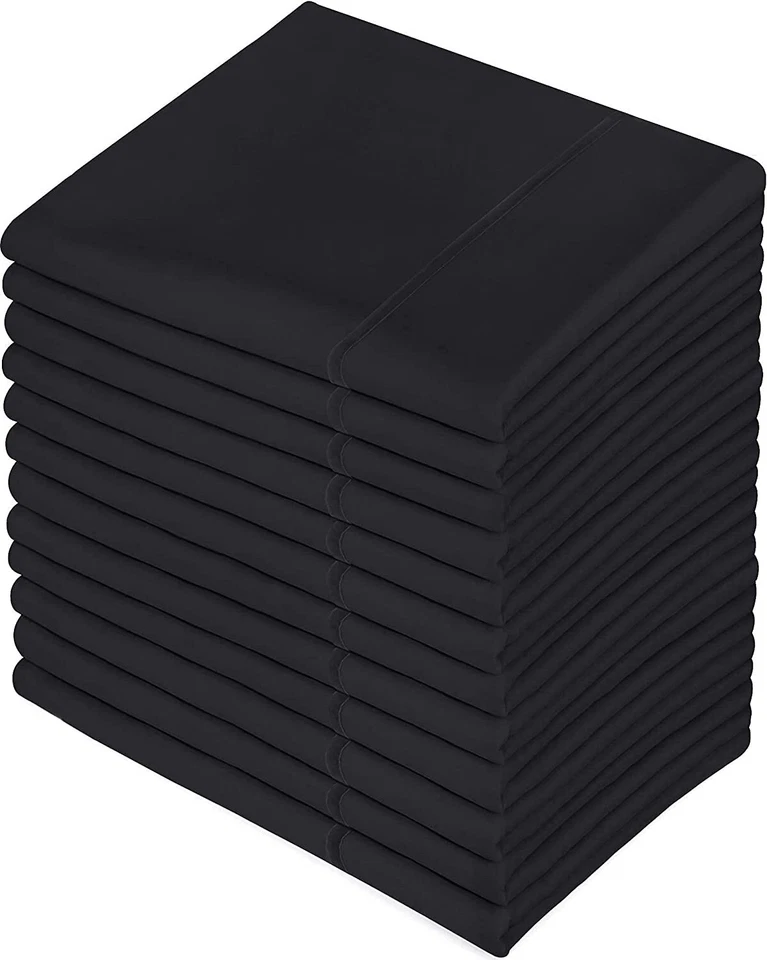 Pillowcases 12 Pack King ,Queen Pillowcase Set Microfiber Fabric Utopia Bedding - Image 1 of 4