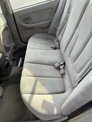 Asiento Hyundai Elantra segunda fila tela beige 2002-2005 OEM Foto 1 de 4