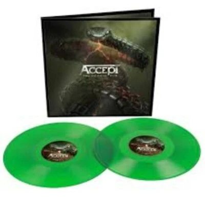 ACCEPT 2021 TOO MEAN TO DIE NUCLEAR BLAST coke bottle green lmt to 300 VINYL LP Foto 1 de 2