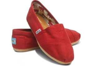  100% AUTHENTIC TOMS CLASSIC WOMEN CANVAS SHOES, BRAND NEW. ALL SIZES - Picture 1 of 11