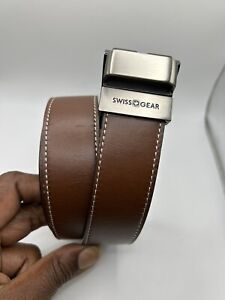 SWISSGEAR Wiler Reversible Leather Belt - Black Light Brown
