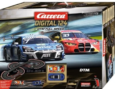 Carrera Digital 124 Full Speed 23633 Race Track DIG124 Wireless Complete Set Slotca - Image 1 of 4