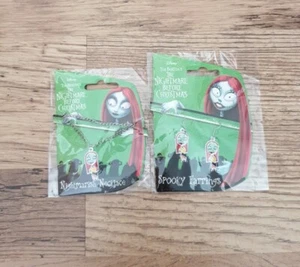 Disney Tim Burton Nightmare Before Christmas Sally Earrings Necklace New Gift - Picture 1 of 5