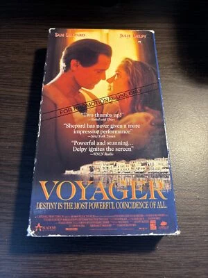Voyager (1992) VHS - Promo Screener - Sam Shepard, Julie Delpy - Drama - Image 1 of 3