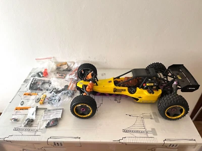 HPI BAJA 5B 1/5 rc car con motore montata 1:5 gas gasoline 23cc - Immagine 1 di 4