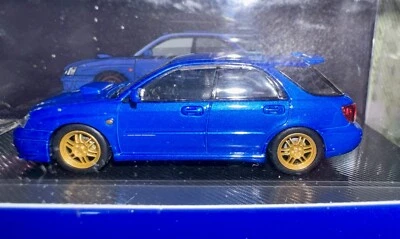 DIE CAST Subaru Wagon Blobeye Impreza WRX GGA STI 2003 2005 Very Rare 1/64 New - Immagine 1 di 4
