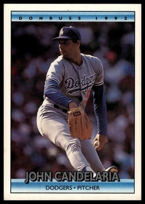 1992 Donruss #125 John Candelaria - Image 1 of 2
