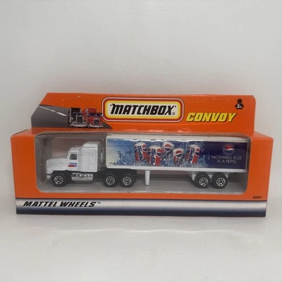 Matchbox Convoy Semi Truck  And “Pepsi - Diet Pepsi”  Trailer.  New 1997-1998 - Image 1 of 4