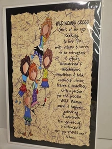 Wild Women Creed/Pam Reinke Kunst/Druck/Poster 17"x11,5" - Bild 1 von 3