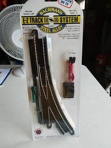 Bachmann HO Scale E-Z Track Remote Left Hand Switch - 44461 -B2A Neu in OVP - Bild 1 von 5