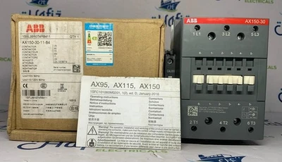 Nuevo contactor ABB AX150-30-11-84 110 V 50 Hz envío rápido gratuito FedEx Foto 1 de 4