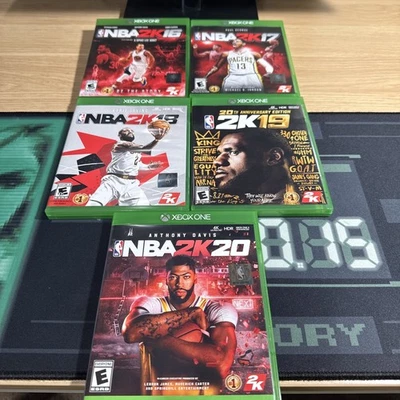 Xbox One NBA 2K16 2K17 2K18 2K19 2K20  ***ALL CIB** Lot Of 6 - Image 1 of 4