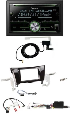 Pioneer CD USB Lenkrad Bluetooth 2DIN DAB Autoradio für Nissan Qashqai 19-21 X-T - Bild 1 von 4