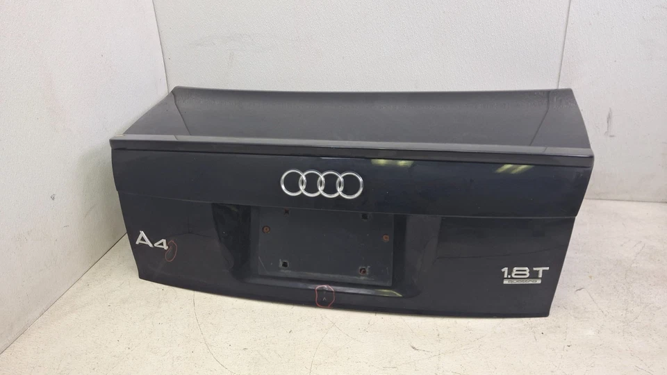 AUDI A4 1.8T 2003-2004 maletero trasero tapa puerta levadiza Sdn negro OEM Foto 1 de 4