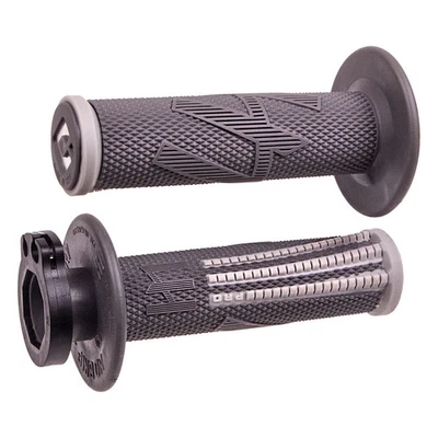 Odi V2 Emig Pro MX Lock-On Grips Graphite/Grey For Kawasaki KLX140L 2008-09,2011 Foto 1 de 3