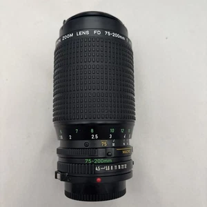 Canon Zoom Lens FD 75-200mm 1:4.5 Manueller Fokus - Bild 1 von 7