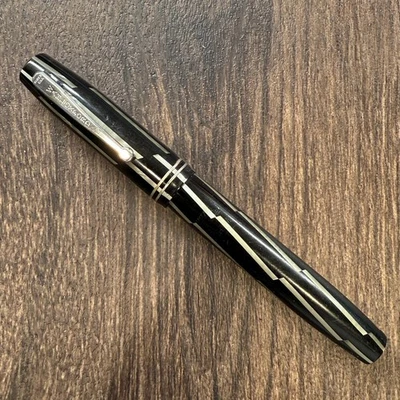 Pluma Estilográfica Wahl Oxford De Colección Diseño Art Deco Foto 1 de 4