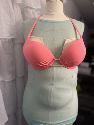 VICTORIA’S SECRET BOMBSHELL BADEOBERTEIL GR. 34 KORALLE NEU mit Etikett - Bild 1 von 3