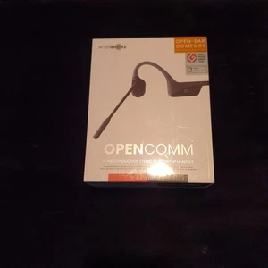 Aftershokz Opencomm Wireless Stereo Bone Conduction Bluetooth Headset Slate Grey - Photo 1 sur 6
