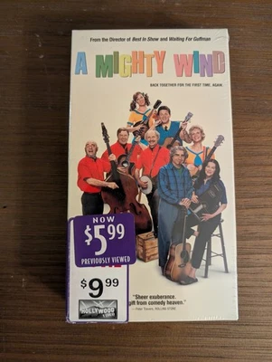 A Mighty Wind Mockumentary Comedy Vintage VHS Tape Spinal Tap Hollywood Video - Image 1 of 2