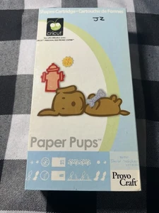 CARTUCHO FORMAS CRICUT CACHORROS DE PAPEL PROVO CRAFT COMPLETO VINTAGE - Imagen 1 de 6